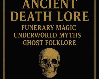 Ancient Death Lore and Afterlife Texts | Egyptian Book of the Dead, Underworld Magic, Funerary Rituals and Ghost Traditions, 25 PDF eBooks