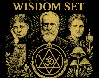 Den teosofiska visdomsuppsättningen — Blavatsky, Besant & Leadbeater (29 sällsynta PDF-filer) — Esoterisk filosofi, ockult psykologi, klärvoajans e-böcker