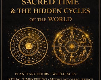 Sacred Time and Hidden Cycles of the World — Planetary Hours, World Ages, Ritual Calendars and Occult Chronology (27 PDFs)
