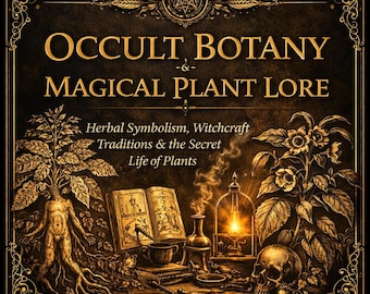 Occult Botany and Magical Plant Lore | 27 Public Domain PDF Texts on Herbal Witchcraft, Sacred Trees, Alchemy and Plant Mysticism