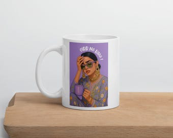 Sirr Na Khaa Mug – Funny Desi Quote, South Asian Art