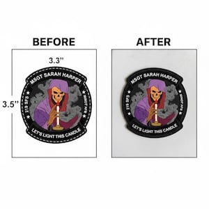 Patch PVC personnalisé pour moral : caoutchouc 2D/3D, auto-agrippant, badge tactique