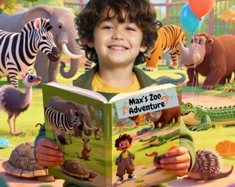 Personalized Children's Storybook, Custom Adventure, Keepsake (eBook & Printable)