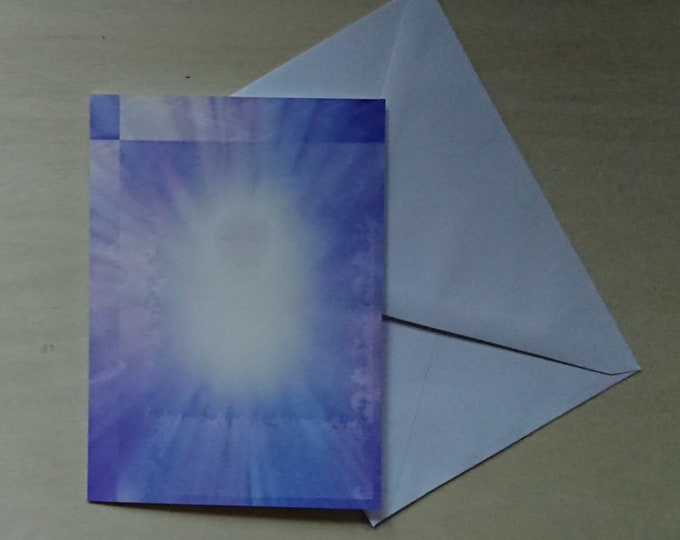 Meditation blank inside cards