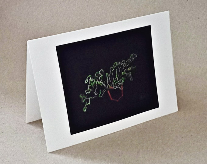 Card, print or original art of Cactus on Black