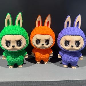 Cute Labubu Monster Figurine - Many Colours