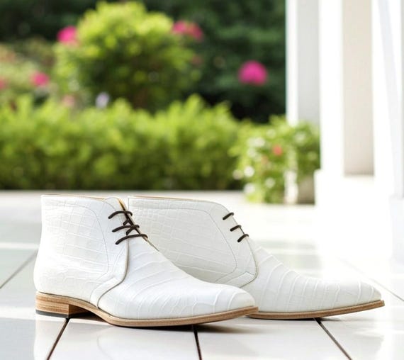mens formal dress boots Men's Leather Retro Classic Dress Boots – JOUSEN SHOES