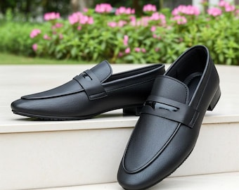 Vintage Allen Edmonds Presidio Black Penny Loafers 12D - Etsy display picture 3