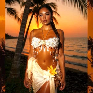 Cross  Crystal Body Chain Beadedtop Summeroutfit mermaid top handmade crystal top beaded festival top summer rave top boho beaded crop