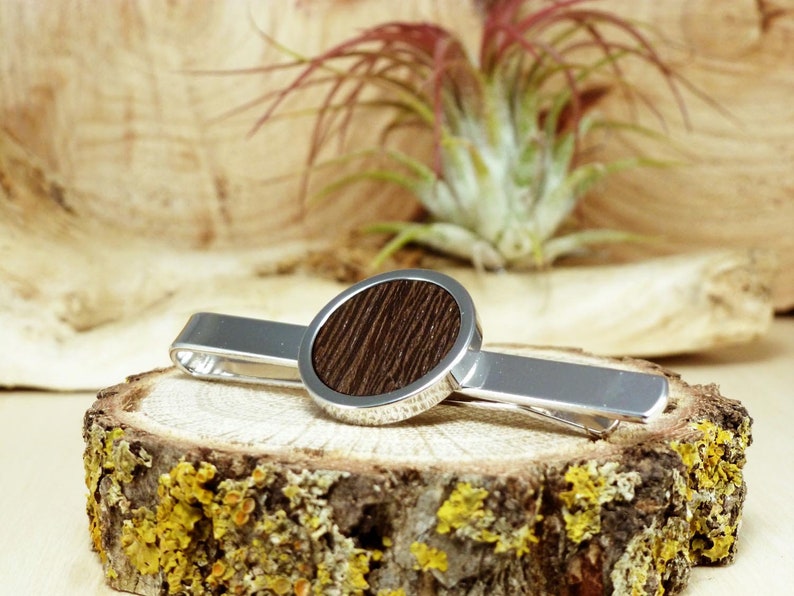 Wood tie clip suit tie accessories birthday gift office gifts for men minimalist jewelry mens tie clip gifts for men nature jewelry