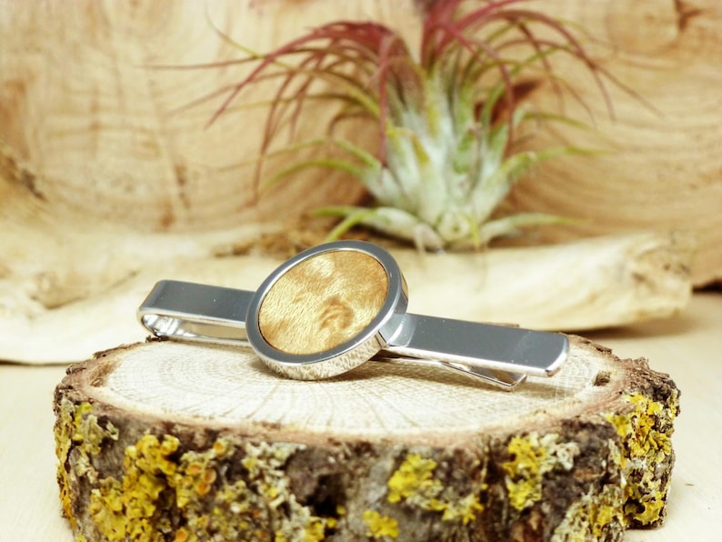 Wood tie clip suit tie accessories birthday gift office gifts for men minimalist jewelry mens tie clip gifts for men nature jewelry