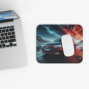 Car Enthusiast Mouse Pad: Vibrant Desk Accessory for Gamers