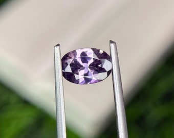 Lavender Tanzanite Gemstone – 0.65 Carat Oval Cut, Unheated
