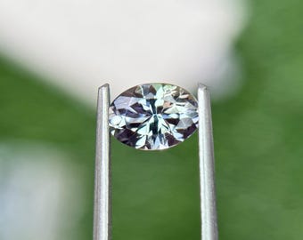 0.80ct Oval Tanzanite Gemstone: 5x7mm Faceted Blue Gem