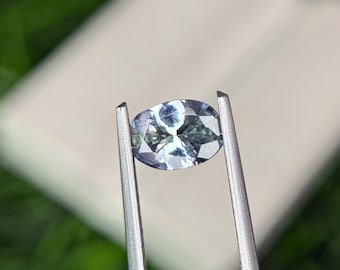 Unheated Tanzanite Gemstone – 0.70 Carat Oval, Soft Blue