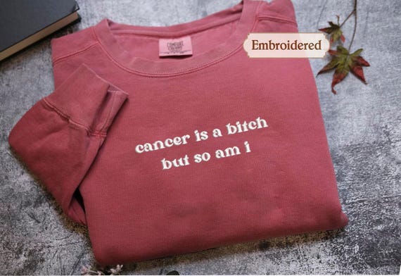 Breast Cancer Is A Bitch So Am I Shirt, Breast Cancer Awareness Shirt, Cancer Survivor Shirt, Snarky Cancer Shirt, Beat the Cancer Shirt