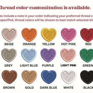 a group of hearts with different colors