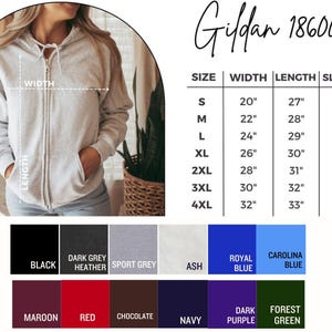 Custom Jacket, Personal Embroidered Hoodie, Custom Embroidered Monogram Hoodie Jacket, Personalized Zipper Hoodie, Customized Zip Up Hoodie image 8