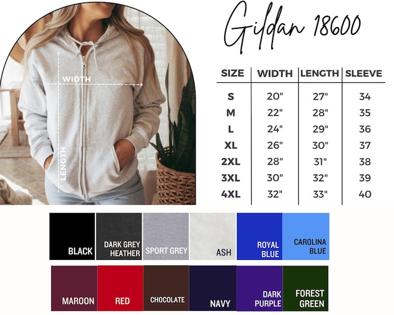 Custom Jacket, Personal Embroidered Hoodie, Custom Embroidered Monogram Hoodie Jacket, Personalized Zipper Hoodie, Customized Zip Up Hoodie image 8