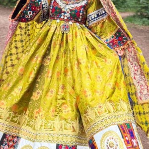 Traditional Balochi Dress | Handmade Embroidered Ethnic Attire | Cultural Afghan Tribal Outfit