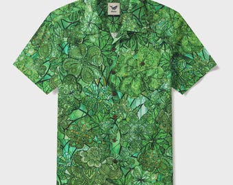 shamrock green dress shirt Green Shamrock Dress Shirt - Made to Order in USA