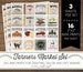 2x2 FARMERS MARKET - Mini Art Prints -  Set of 3 - 8.5'X11' sheets - by Jennifer Pugh 