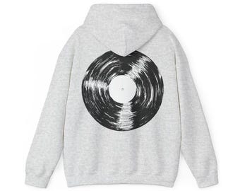 Vinyl Record Hoodie