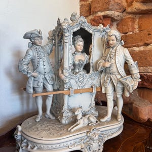 Biscuit statue from Royal dux
