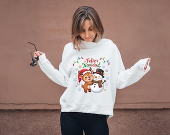 Feliz Navidad PNG | スペイン語のクリスマスデザイン（デジタルダウンロード）