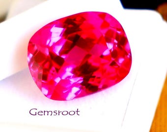 17ct Certified Padparadscha Sapphire Oval Cut Gemstone Excellent Cut & Quality Pink Sapphire Natural Sapphire Loose Gemstone Ring Size