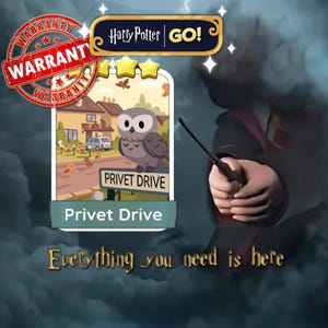 Pegatinas Monopoly Go de Privet Drive de 4 estrellas - Álbum de Harry Potter (Entrega digital) Envío instantáneo