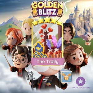 Pegatinas de Monopoly Go del evento Golden Blitz: Colección de álbumes raros. Vendedor de confianza.