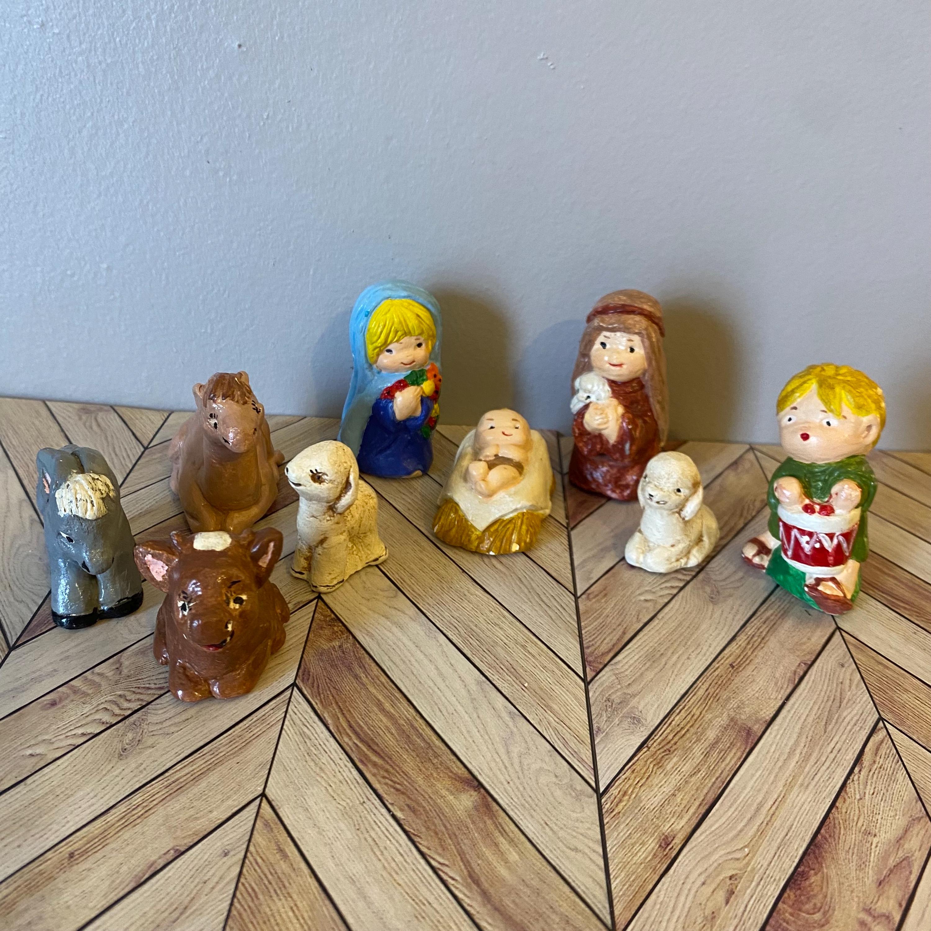 Ceramic nativity set - Etsy 日本