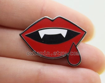 Vampire Mini Enamel Pin