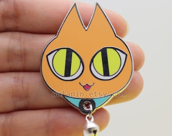 Cat Bell Enamel Pin