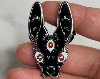 Triclops Rabbit Enamel Pin