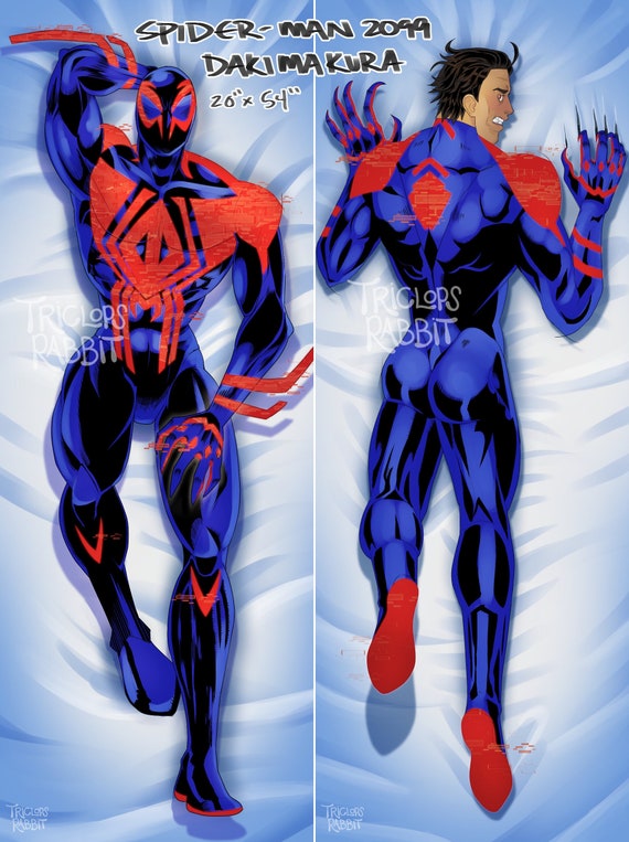 ATSV Miguel O'hara Spider Man 2099 Body Pillow Dakimakura, 41 OFF