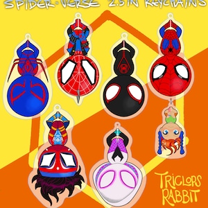 Spider-Verse Keychains
