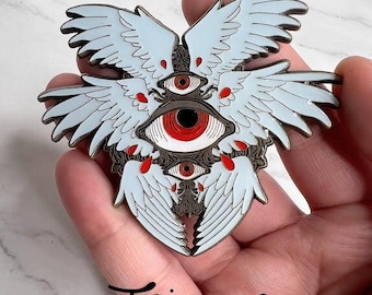 Seraphim Angel Enamel Pin