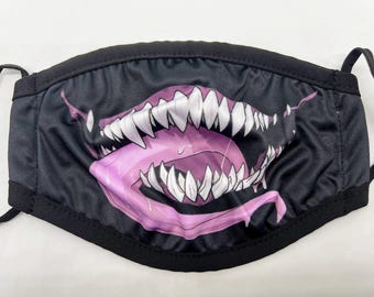 Monster Venom Dust Face Mask With Filter Pocket