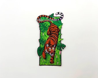 Tiger Iron-On Patch