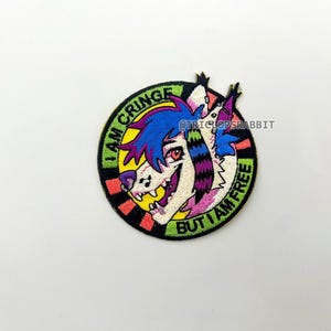 Sono imbarazzante ma sono libero - Toppa termoadesiva Sparkledog