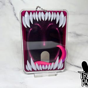 Monster Maw Photo Card Holder Keychain Standee