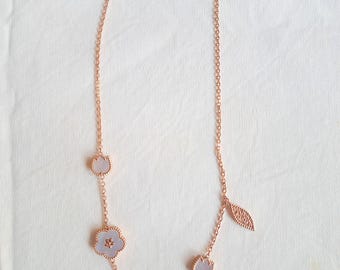 Rose Gold Plated Ladybug Necklace