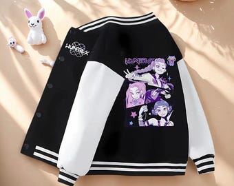 YiLianDa Survêtement Huntrix KPop Enfant 2 Pièces – Veste