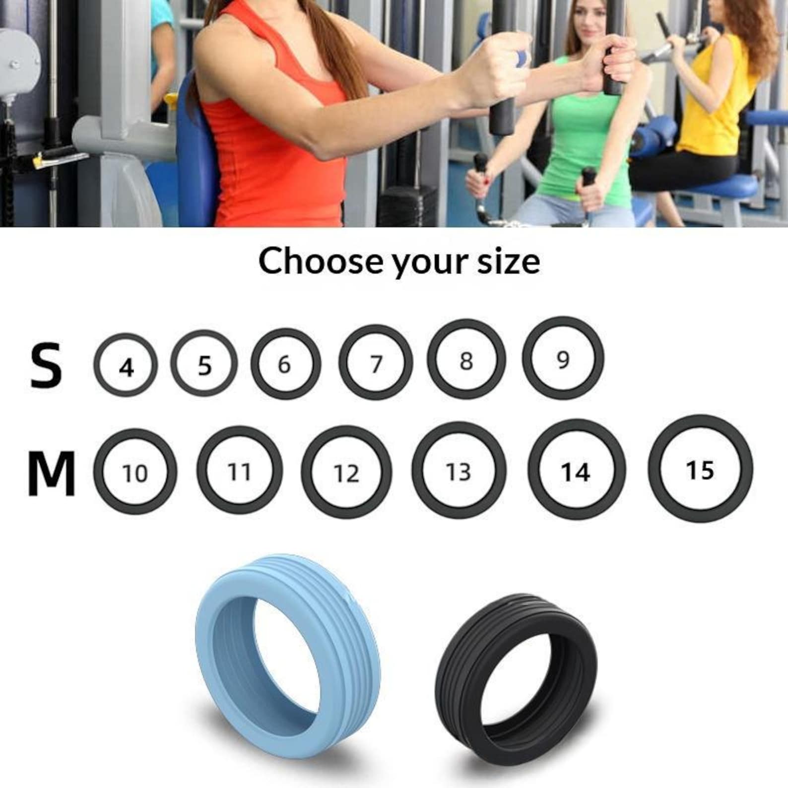Oura Ring Cover Silicone Protective Case, Waterproof Ring Protector for ...