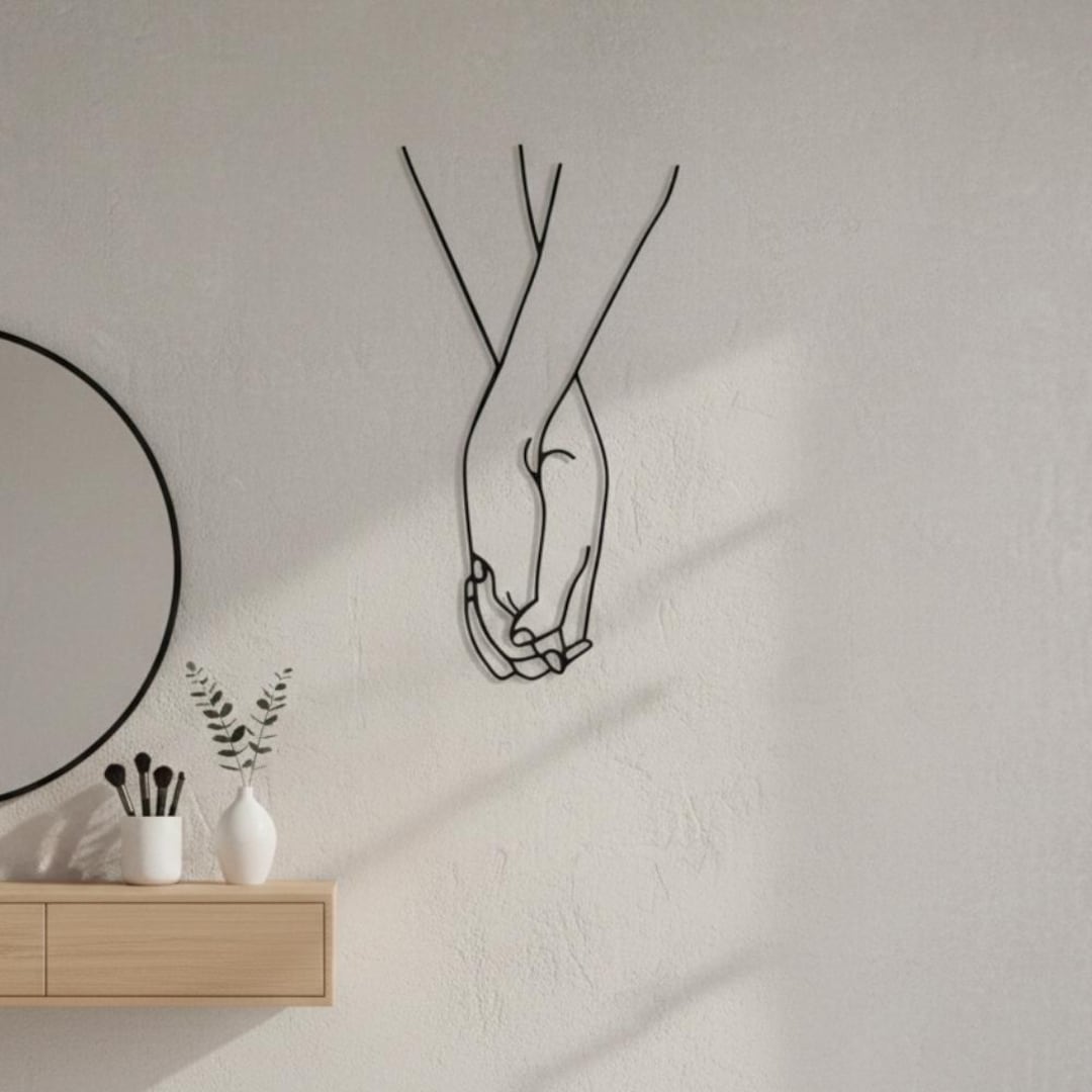Couple Holding Hands Metal Wall Art Minimalist Couple Gift Etsy couple-holding-hands-metal-wall-art-minimalist-couple-gift-etsy