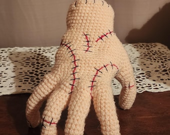 Monster Hand 2 Crochet Pattern, Crochet Amigurumi Pattern by Rachael's Scraps, written in US Terminology