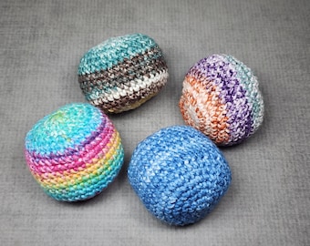 Crochet Footbag Pattern, Kickbag Pattern, Amigurumi Pattern (US Terminology)