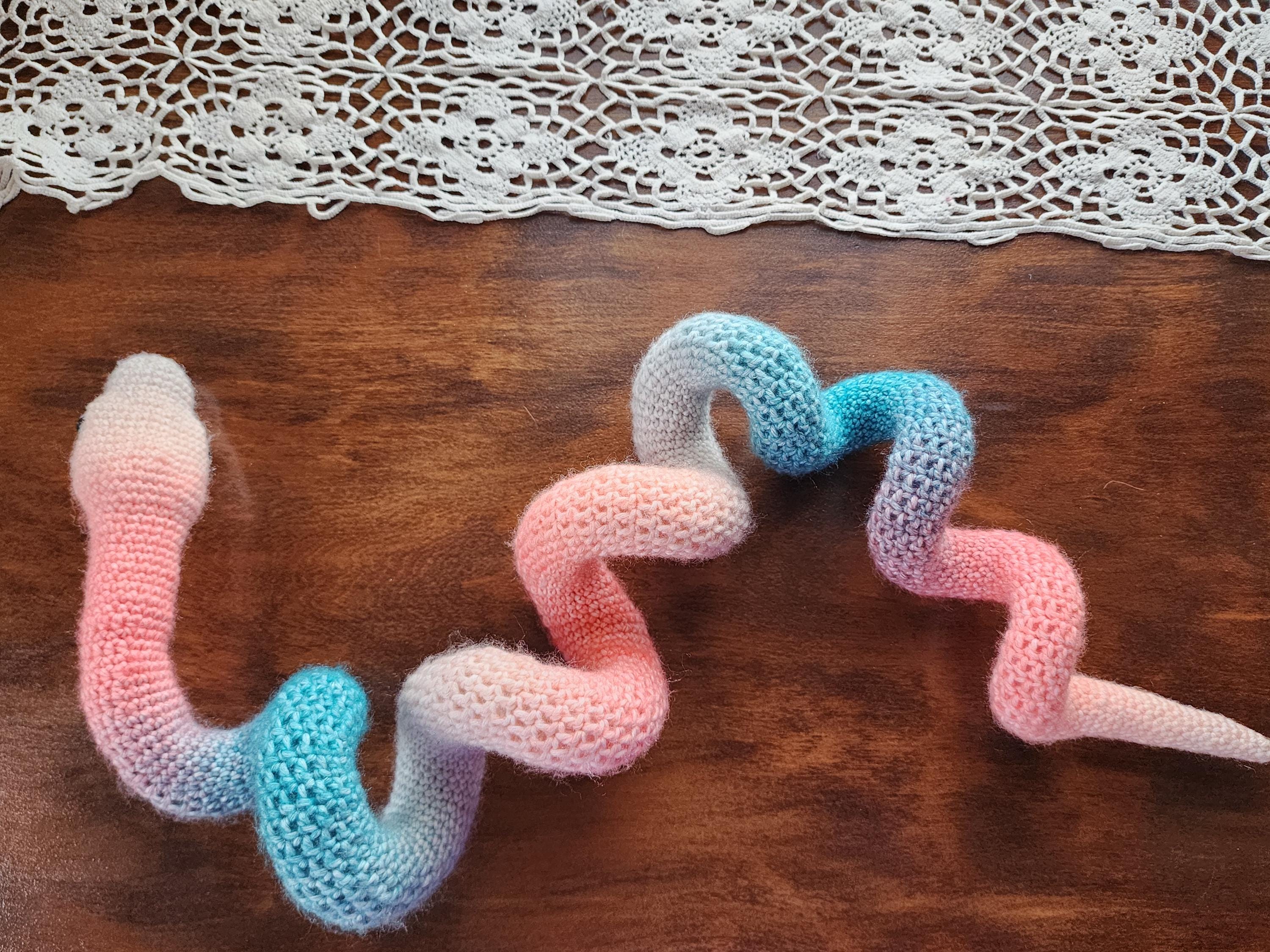 Coiled Snake Crochet Pattern, Crochet Amigurumi Pattern, Curled Snake ...
